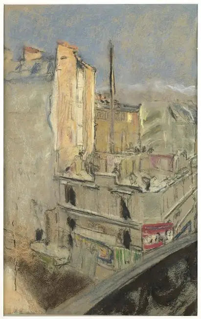 Sloop van de Calaisstraat (60.1.1) - Édouard Vuillard