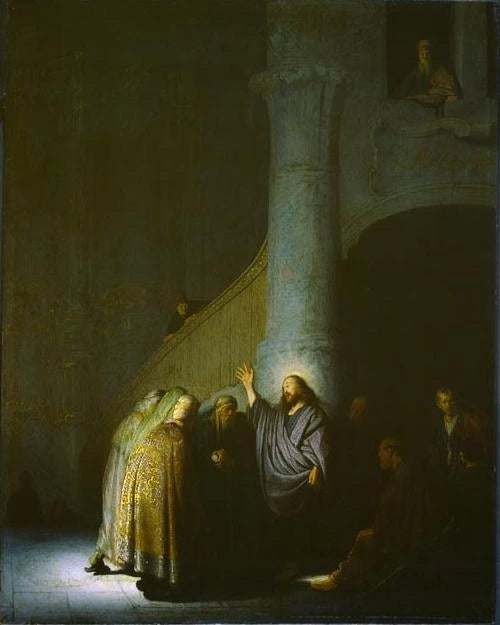 De denarius van Caesar - Rembrandt