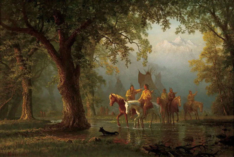 Vertrek van een Indiaas oorlogsgroep - Albert Bierstadt

Source:
Départ d'un groupe de guerre indien - Albert Bierstadt