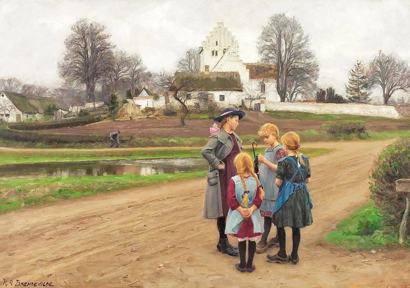 Reproductie van een schilderij uit Hjembæk. - H. A. Brendekilde

Source:
Depuis une route à Hjembæk. - H. A. Brendekilde