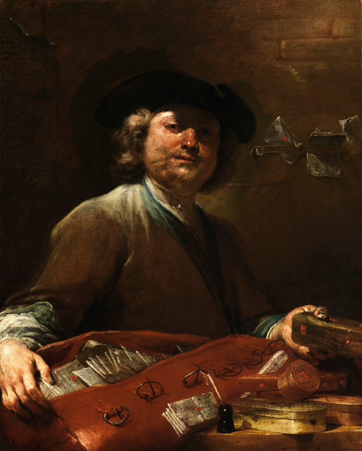 Der Briefträger - Giuseppe Maria Crespi