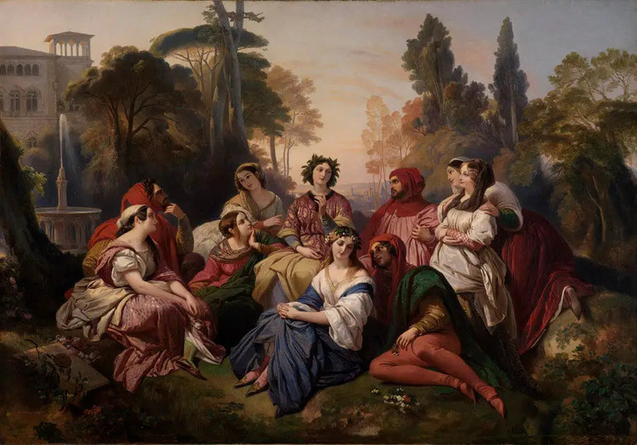 Reproductie van een schilderij door Franz Xaver Winterhalter

Source:
Q104525741 - Franz Xaver Winterhalter