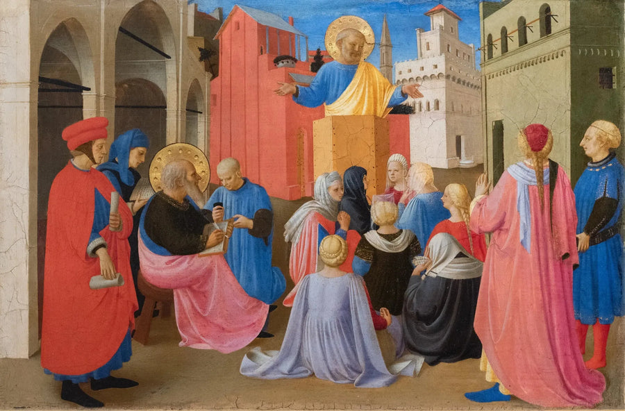 Reproductie van het schilderij van Fra Angelico

Source:
Q116054994 - Fra Angelico