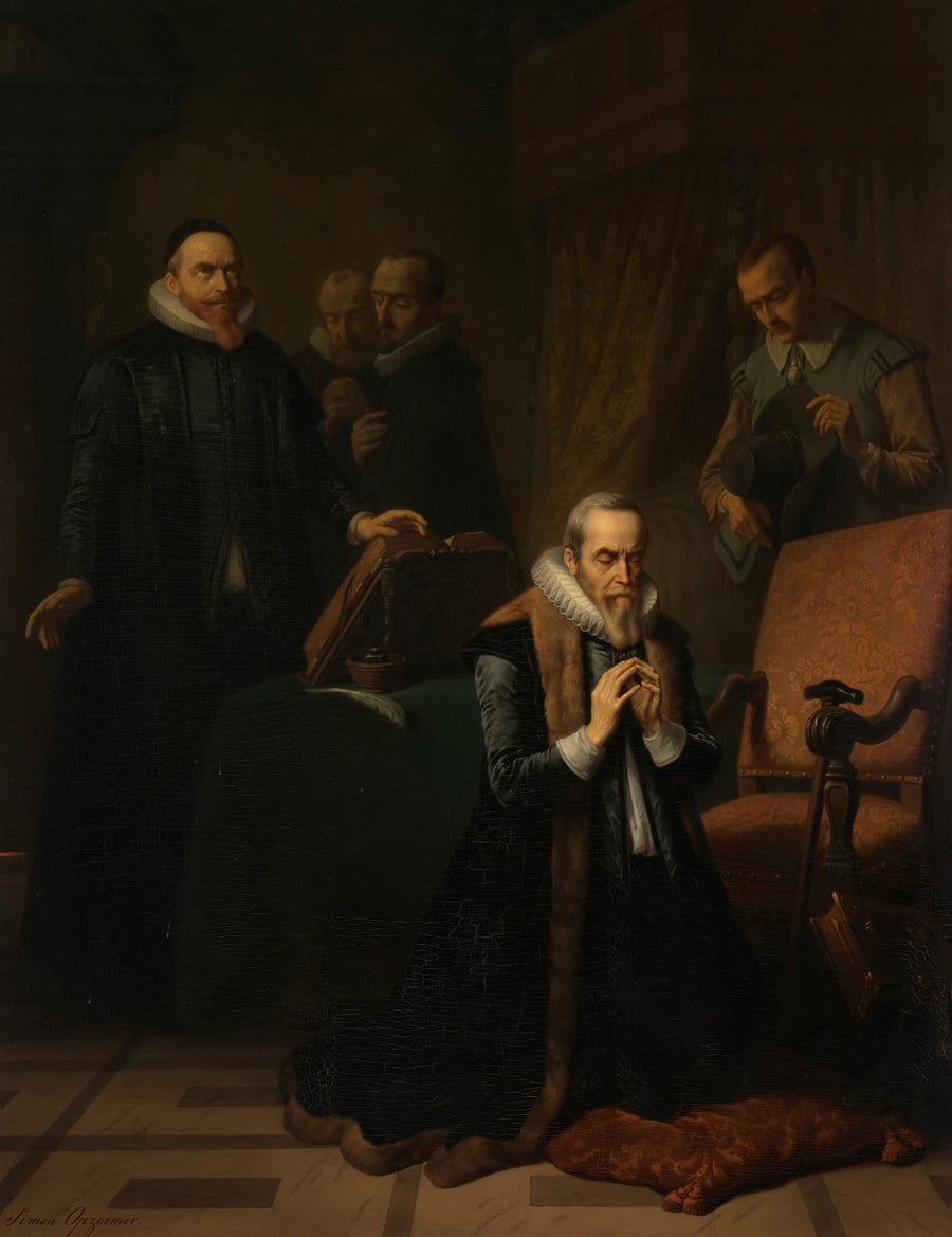 La dernière prière de Johan van Oldenbarneveldt - Simon Opzoomer