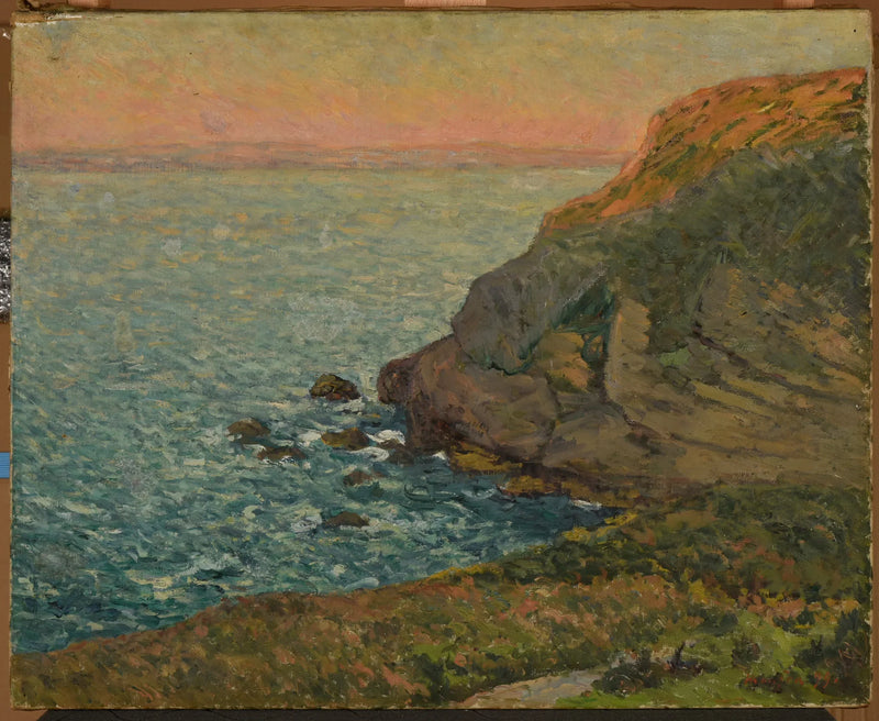 Laatste schemering van de dag (Morgat) - Maxime Maufra