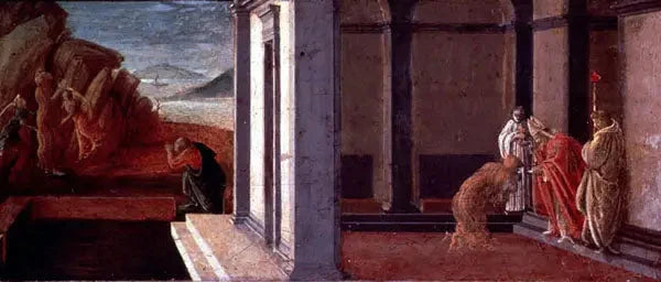 De laatste momenten van heilige Maria Magdalena - Sandro Botticelli