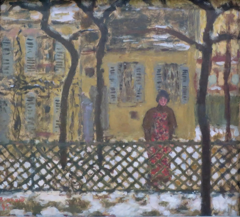 Achter het hek - Pierre Bonnard
