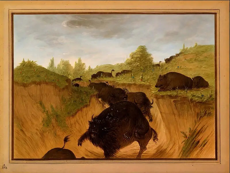 Een grizzly-aanval op bizons - George Catlin

Source:
Des grizzlis attaquent des bisons - George Catlin