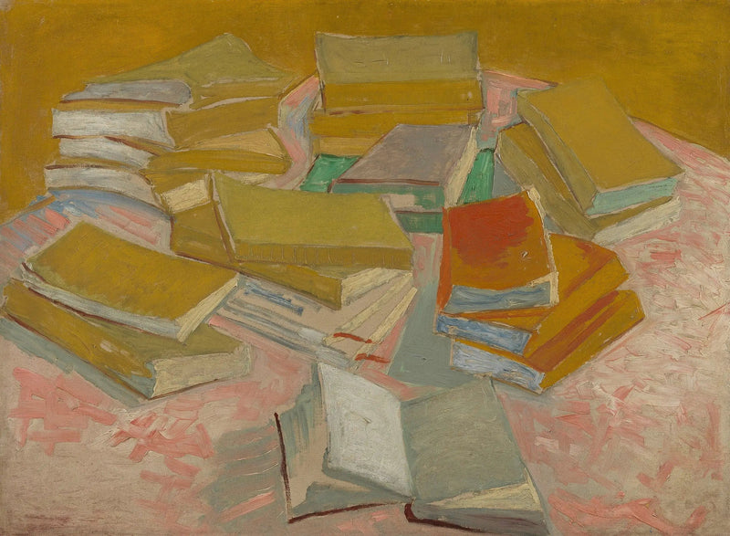 Stapels Franse romans - Vincent van Gogh