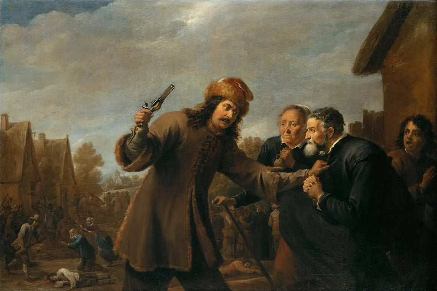 Soldaten vallen een dorp aan - David Teniers de Jonge

Source:
Des soldats attaquent un village - David Teniers le Jeune