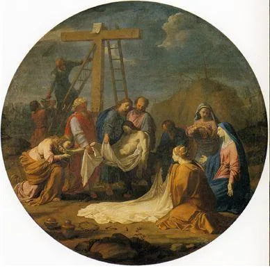 Val van het kruis - Eustache Le Sueur