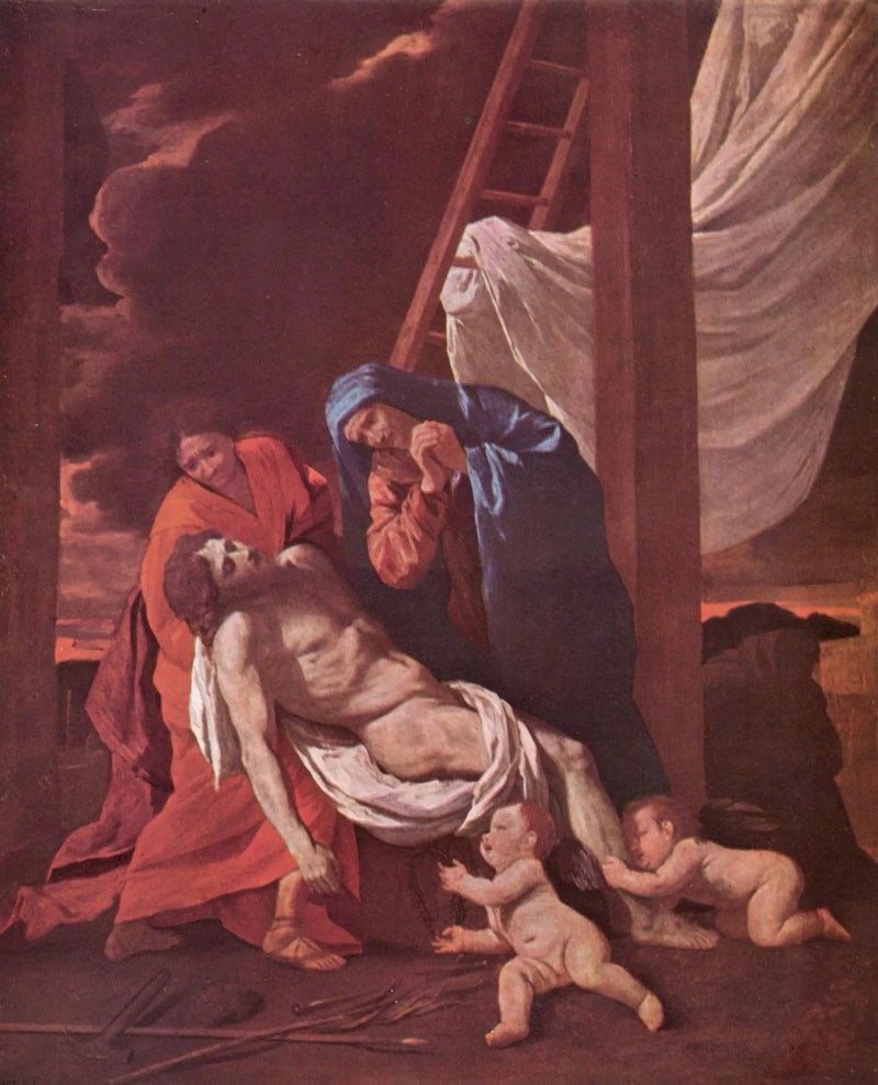 Val van het kruis - Nicolas Poussin