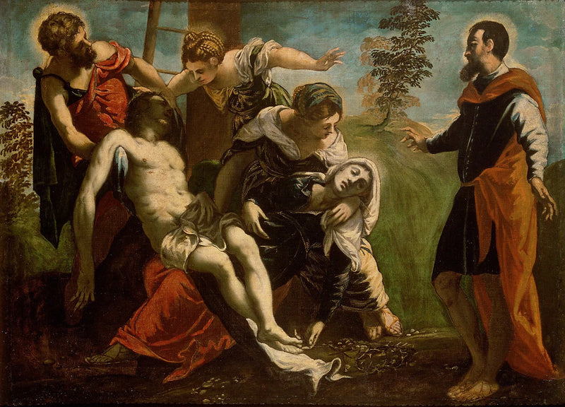De Kruisafname - Jacopo Tintoretto