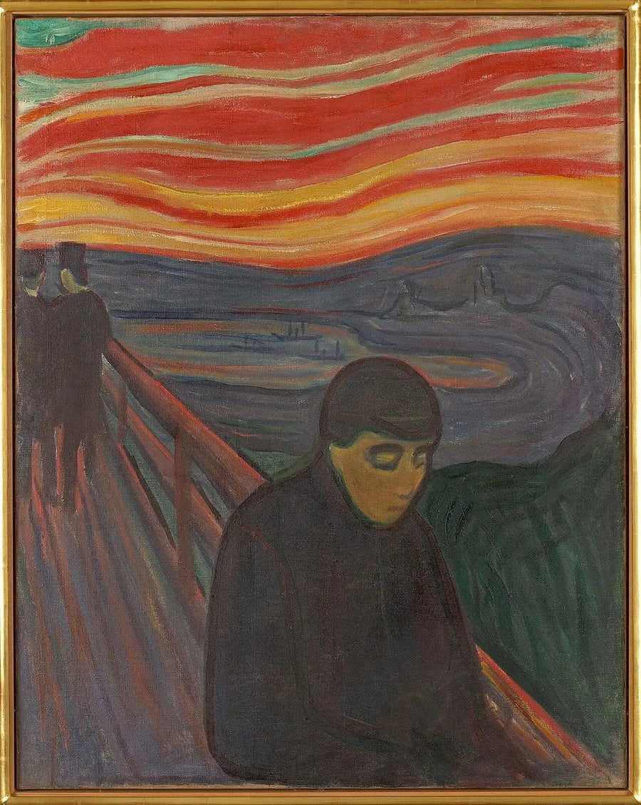 Wanhoop - Edvard Munch