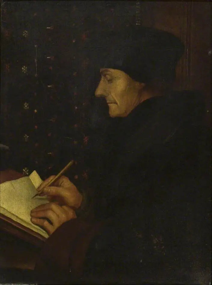 Desiderius Erasmus - Hans Holbein de Jonge

Source:
Desiderius Erasmus - Hans Holbein le Jeune