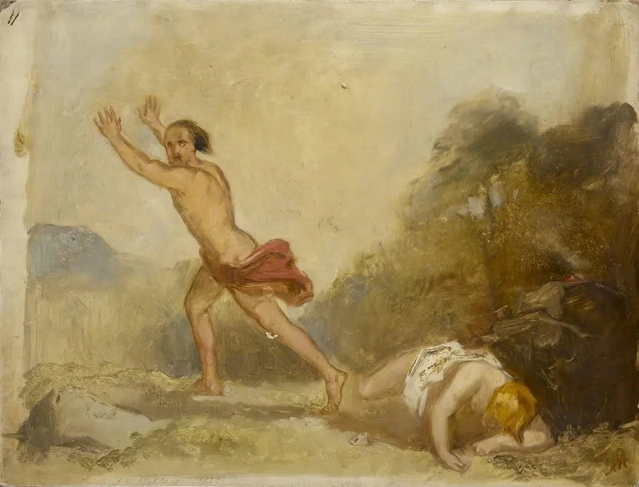 Voorbeeldtekening « Caïn die wegloopt van het lichaam van Abel » - John Everett Millais

Source:
Dessin d'échantillon « Caïn fuyant le corps d'Abel » - John Everett Millais