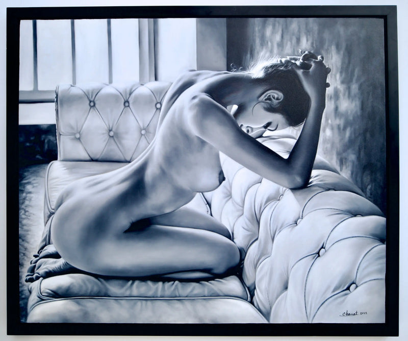 Ontspanning op de Bank | 120x100cm