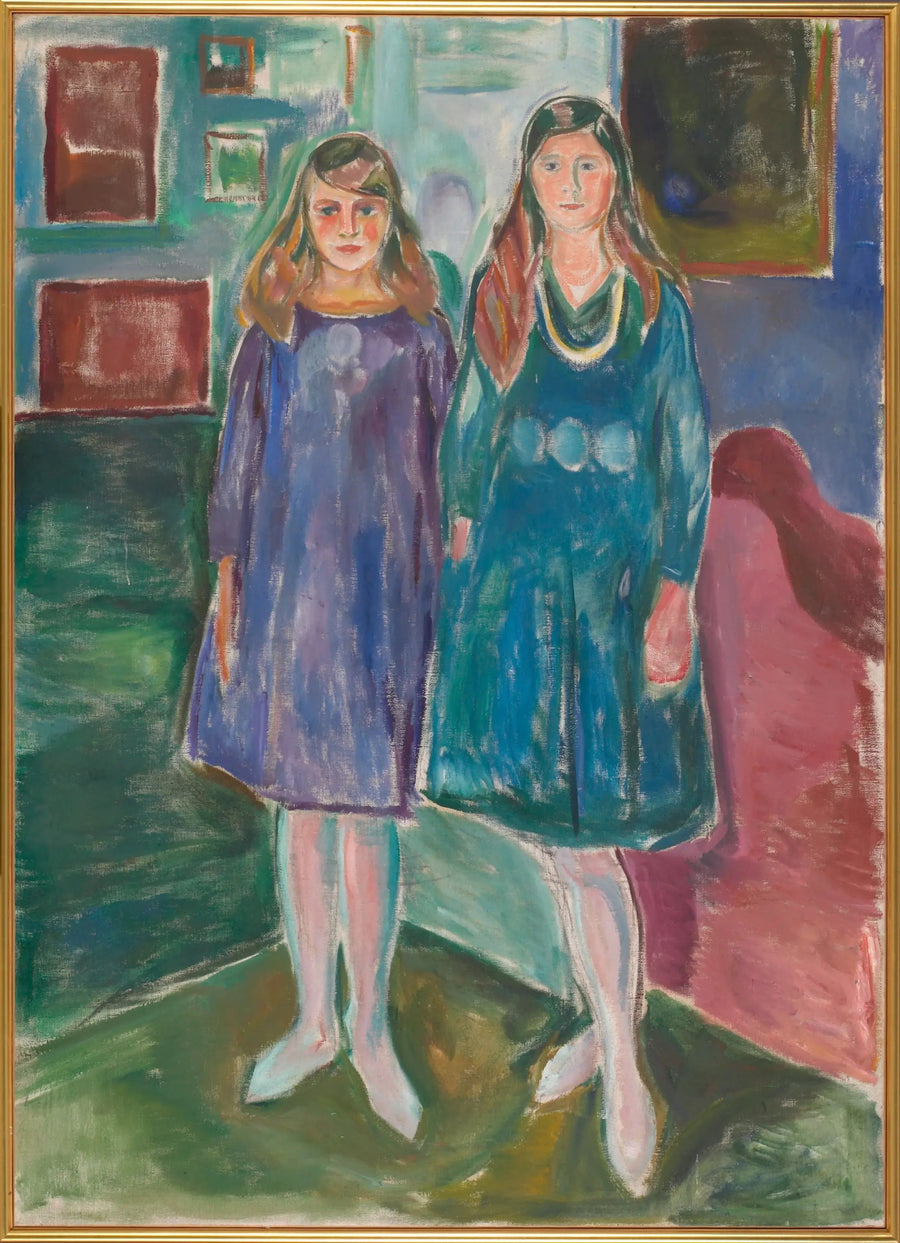 Twee Tieners - Edvard Munch