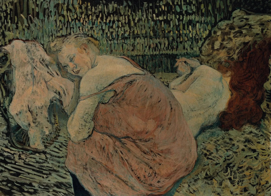 Twee vrienden - Henri de Toulouse-Lautrec