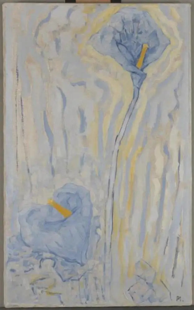 Twee aronskelken - Piet Mondrian