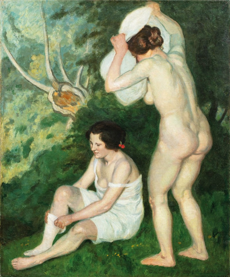 Twee baders - Louis Anquetin