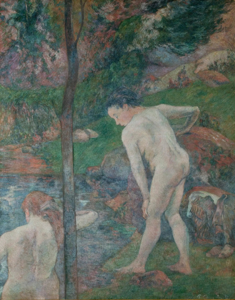 Twee badende vrouwen - Paul Gauguin