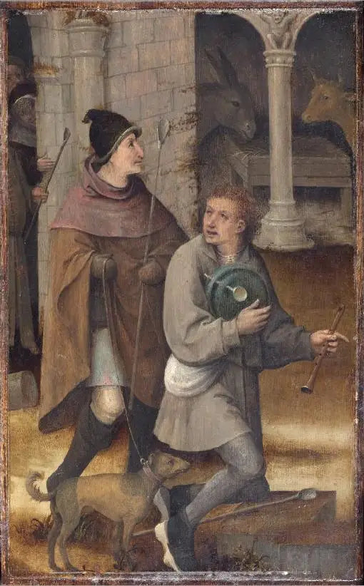 Twee herders - Hieronymus Bosch