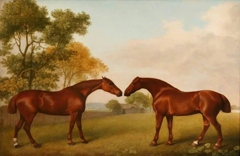 Twee paarden in een omheining - George Stubbs

Source:
Deux chevaux dans un enclos - George Stubbs