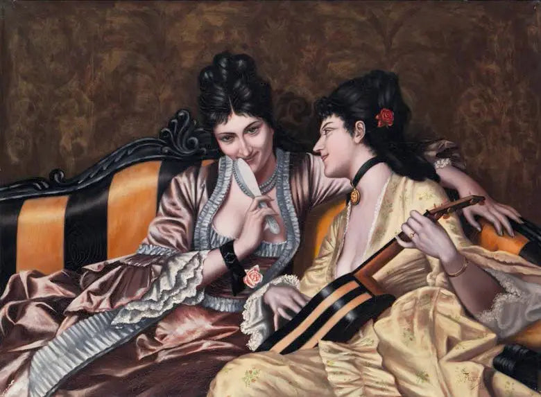 Twee dames op een bank - Luis Ricardo Falero

Source:
Deux dames sur un canapé - Luis Ricardo Falero