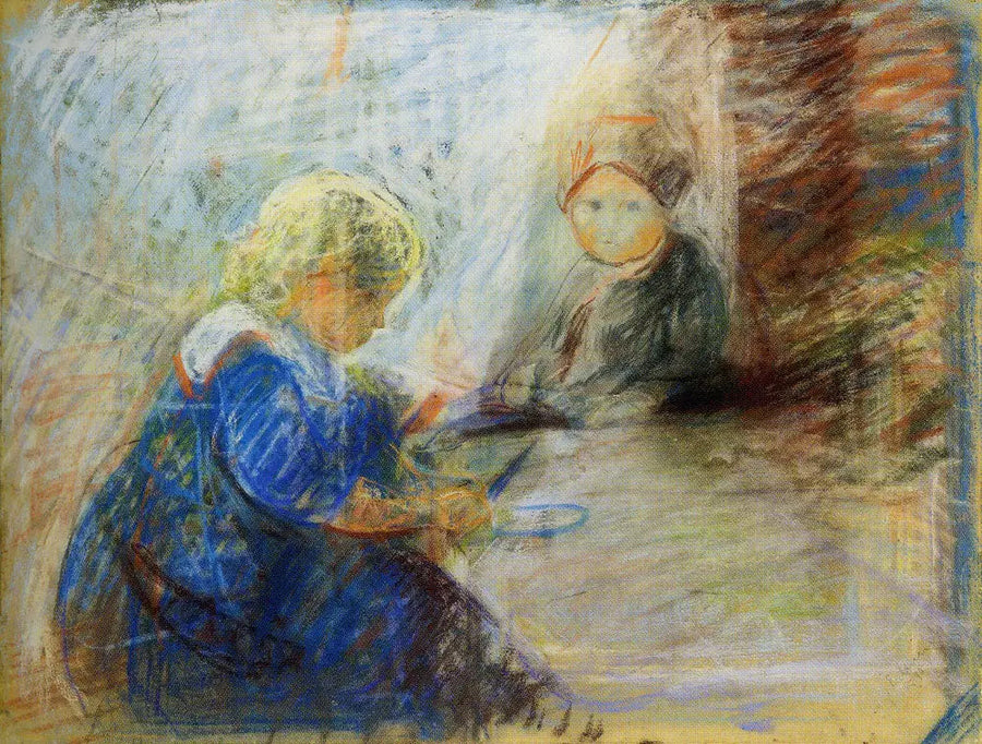 Twee Kinderen - Edvard Munch