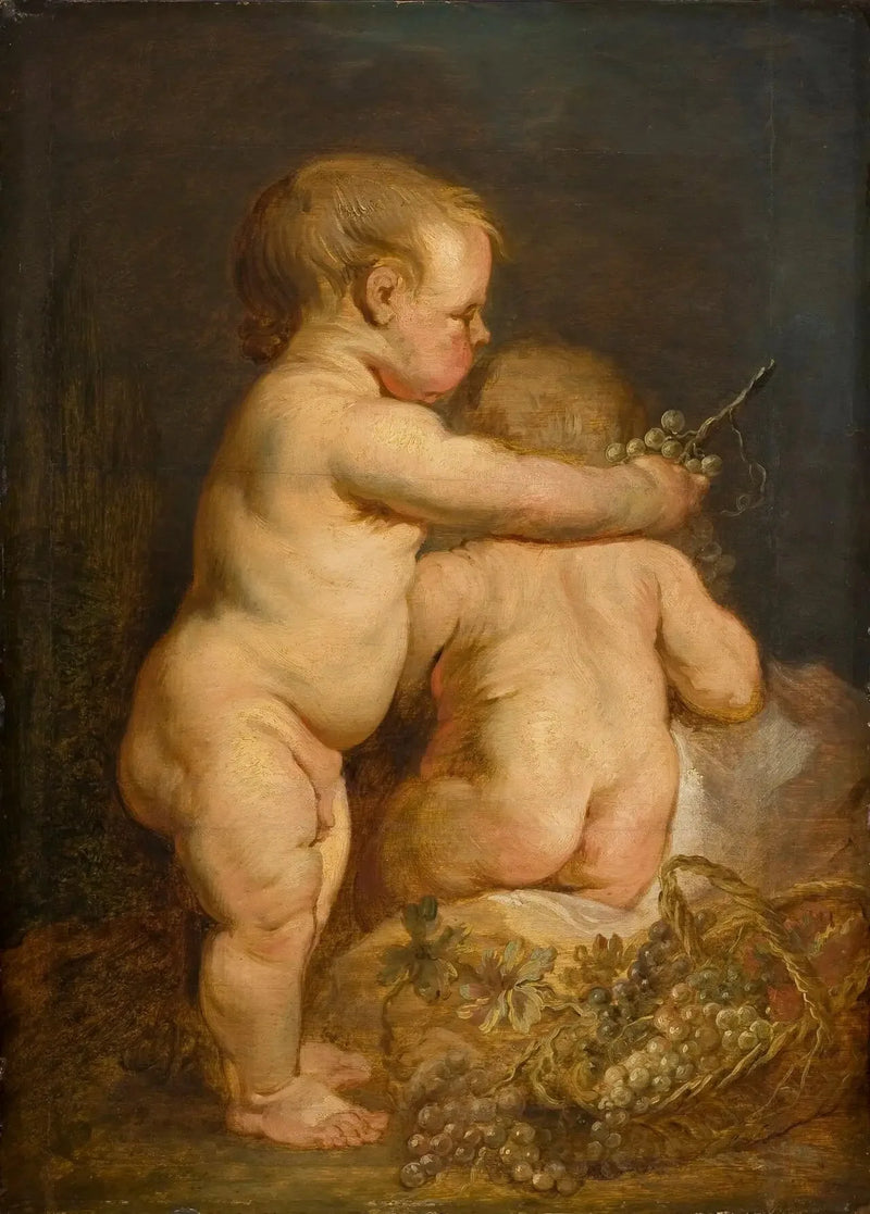 Twee naakte kinderen met druiven - Antoine van Dyck

Source:
Deux enfants nus avec des raisins - Antoine van Dyck