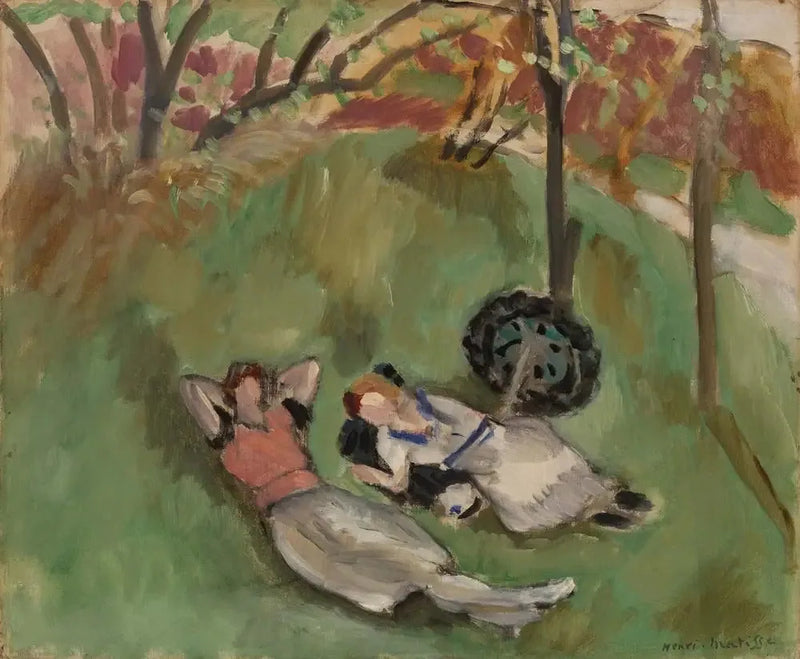 Twee vrouwen liggend - Henri Matisse
