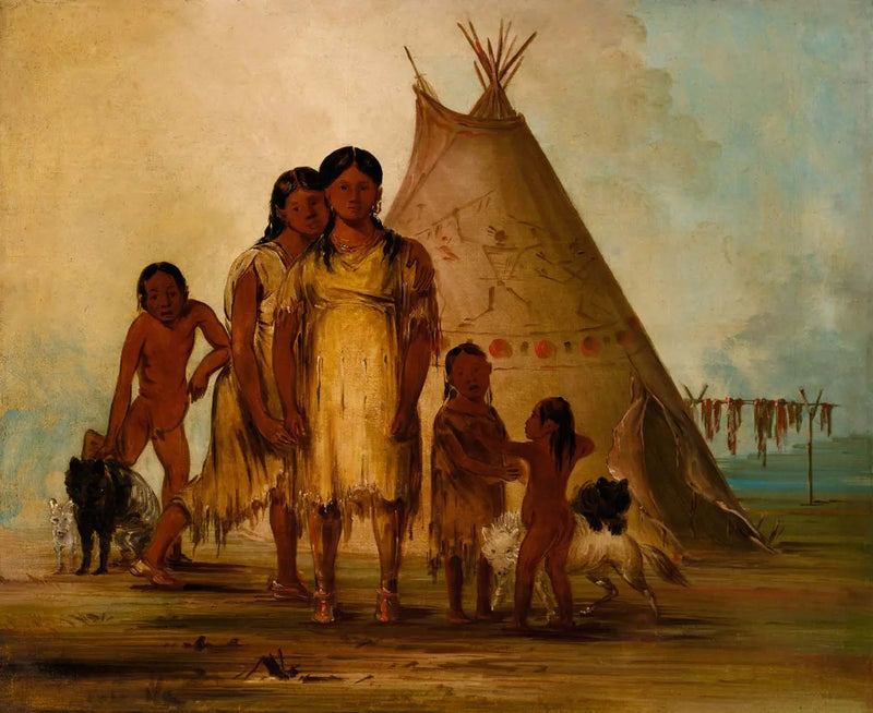 Twee Comanche-meisjes - George Catlin

Source:
Deux filles comanches - George Catlin