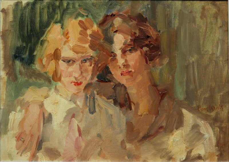 Twee meisjes - Isaac Israëls
