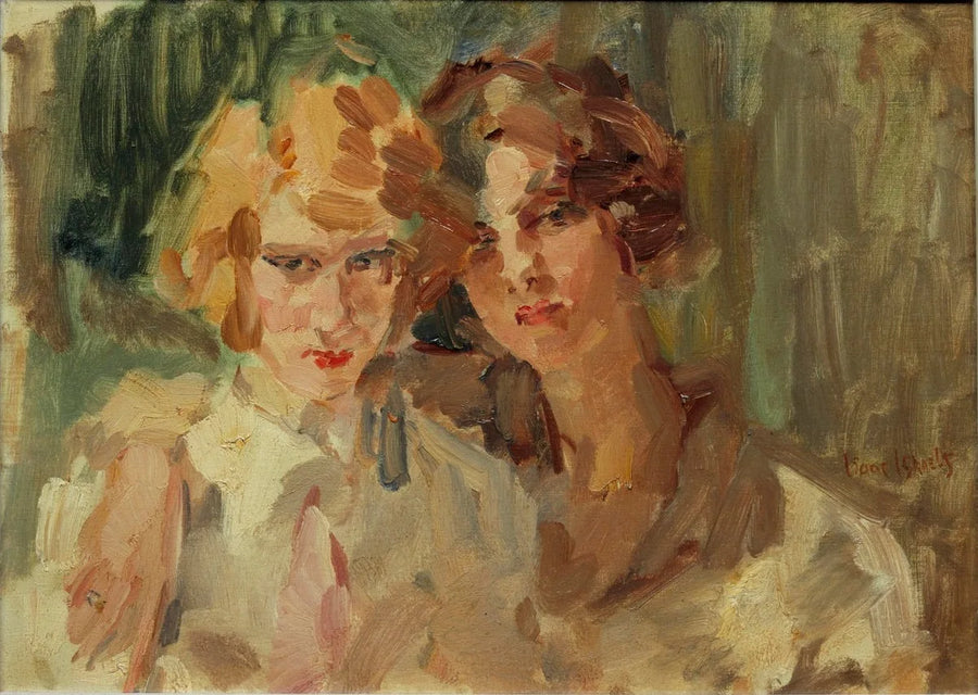 Twee meisjes - Isaac Israëls