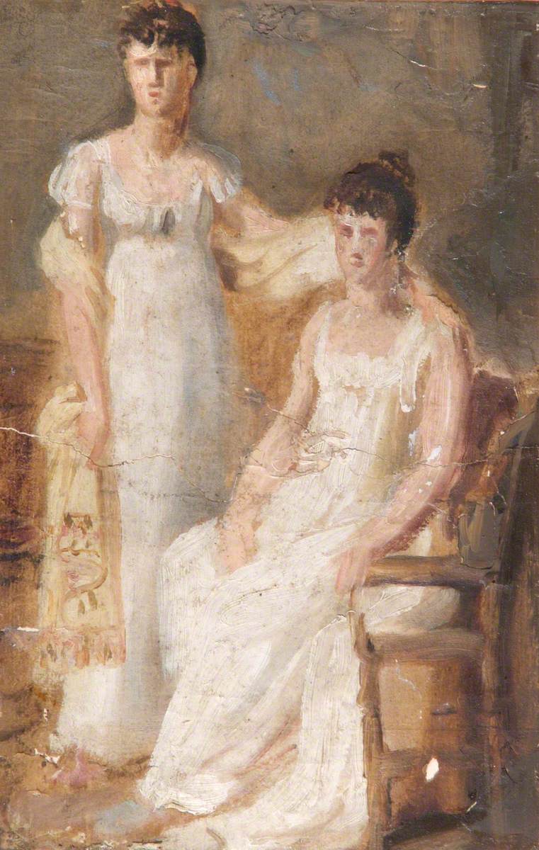 Twee meisjes - Théodore Chassériau