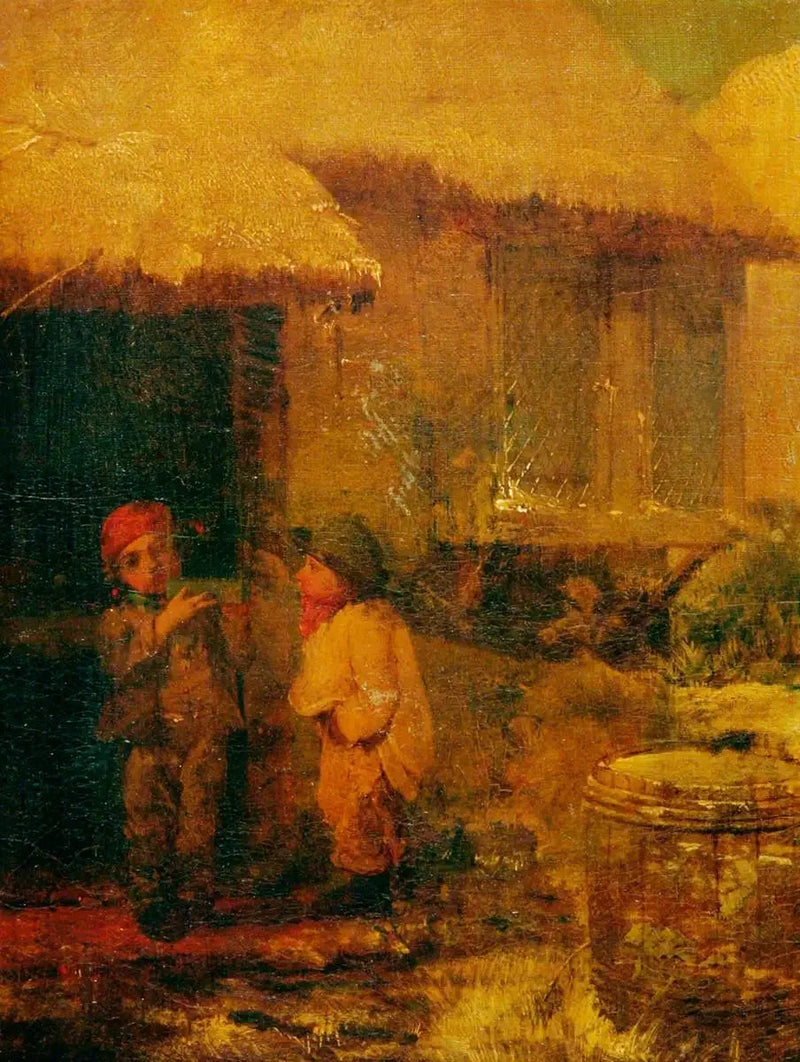 Twee jongens met een vogelkooi - Briton Rivière

Source:
Deux garçons avec une cage à oiseaux - Briton Rivière