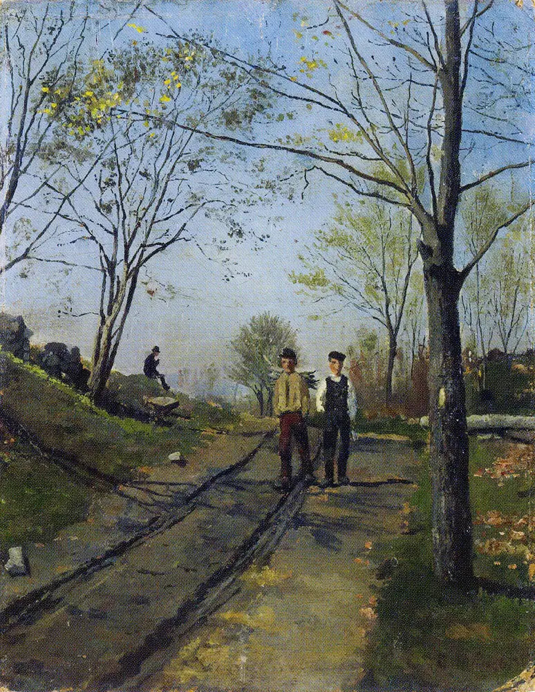 Twee Jongens op een Landweg - Edvard Munch