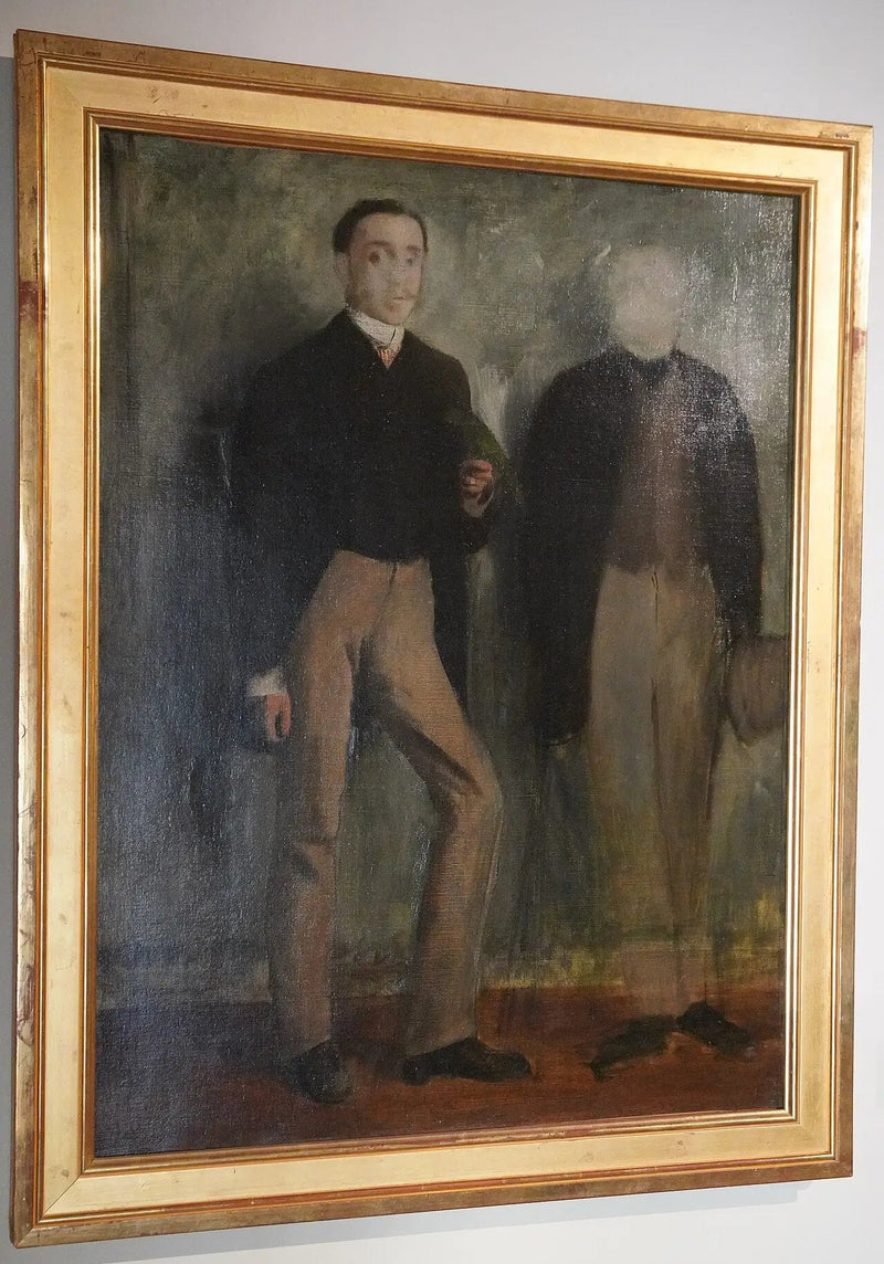 Twee mannen te voet - Edgar Degas