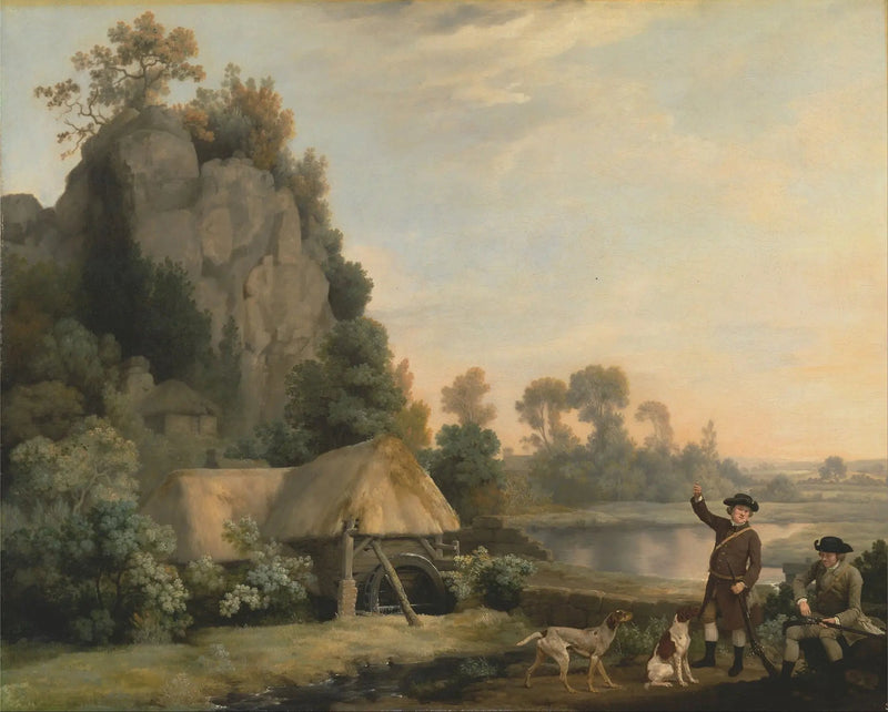 Twee heren die op jacht gaan, met uitzicht op Creswell Crags, ter plaatse vastgelegd - George Stubbs

Source:
Deux messieurs partant à la chasse, avec vue sur Creswell Crags, prise sur place - George Stubbs