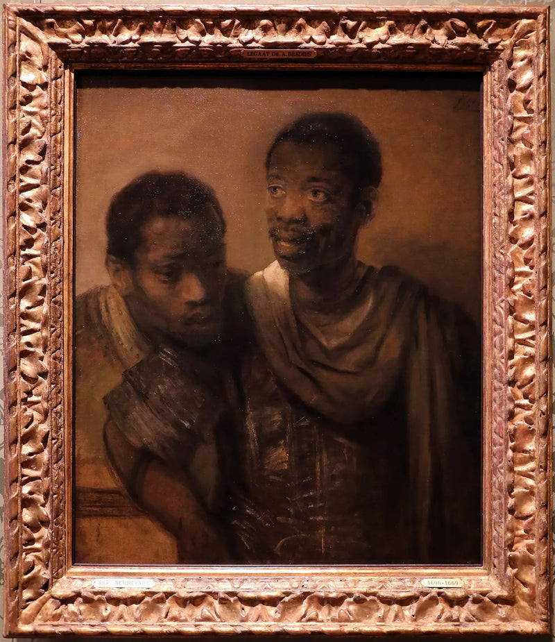 Twee zwarten - Rembrandt