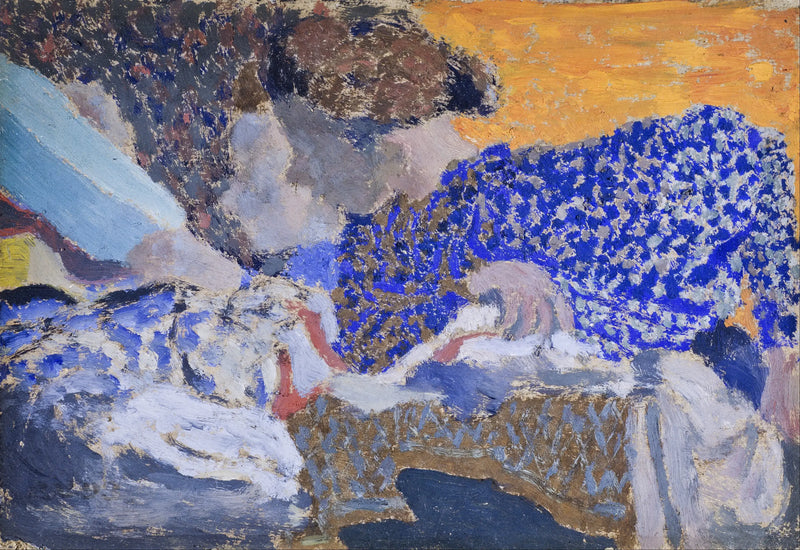 Twee arbeiders in de naaiatelier - Édouard Vuillard