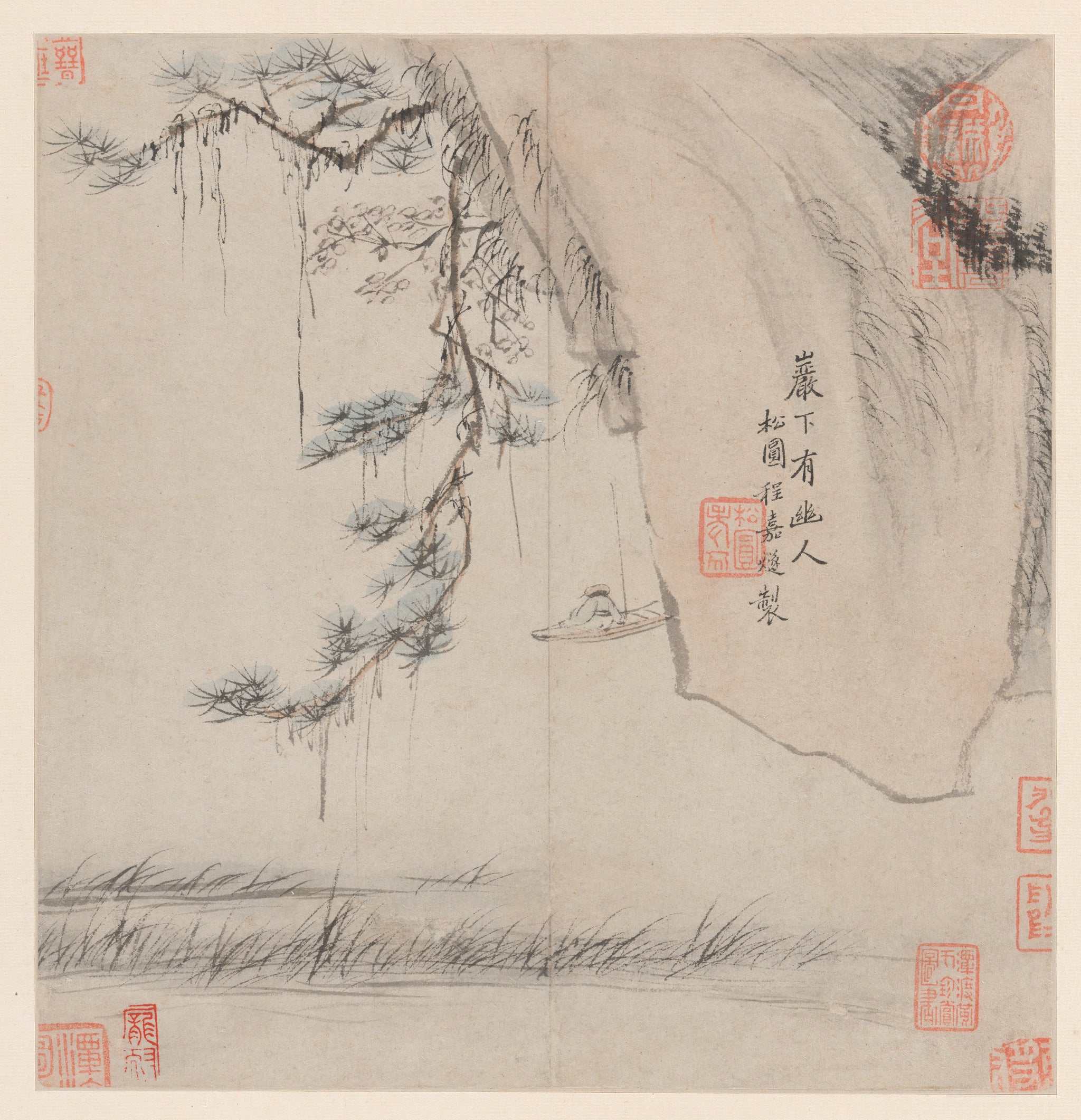 Deux paysages - Cheng Jiasui, Metropolitan Museum of Art