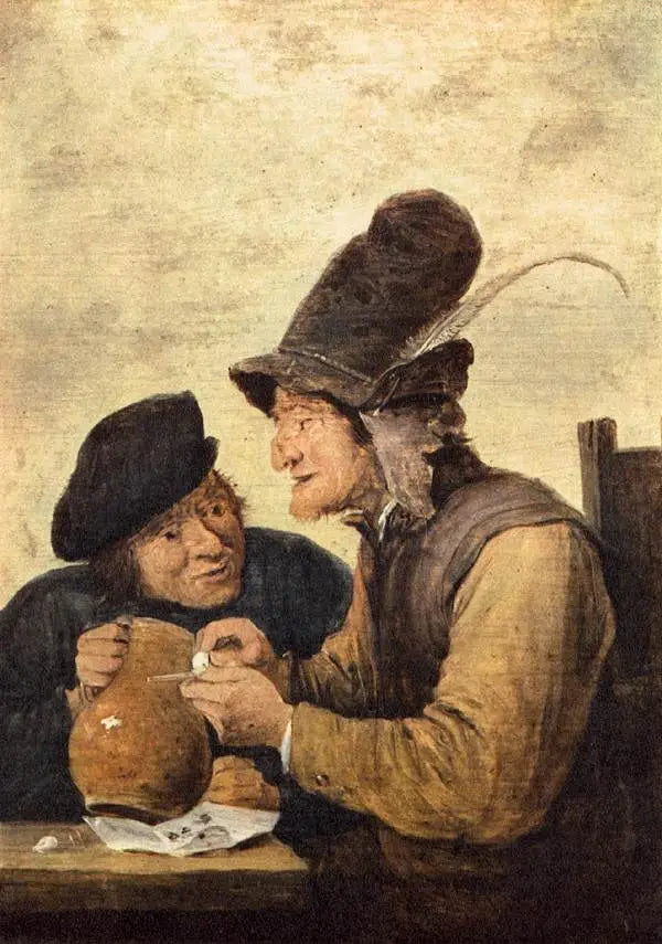 Twee boeren (roker en drinker) - David Teniers de Jonge

Source:
Deux paysans (fumeur et buveur) - David Teniers le Jeune