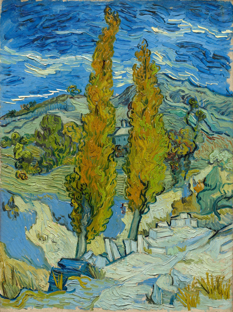 Populieren in Saint-Rémy - Vincent van Gogh