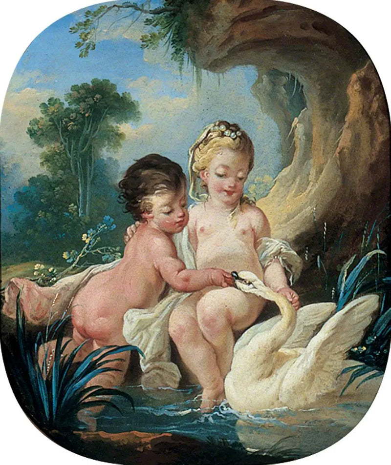 Twee putti - François Boucher