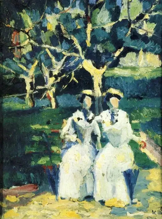 Twee zussen I - Kazimir Malevich