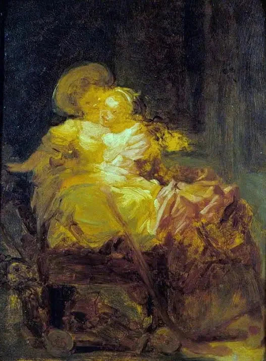 Twee zussen - Jean-Honoré Fragonard