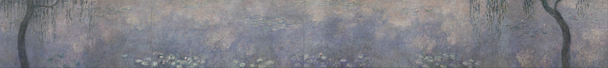 Les Deux Saules de Claude Monet, 1914–1926 – Orangerie INV 20104, quatre panneaux