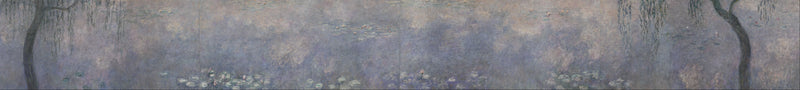 De twee wilgen, de waterlelies - Claude Monet